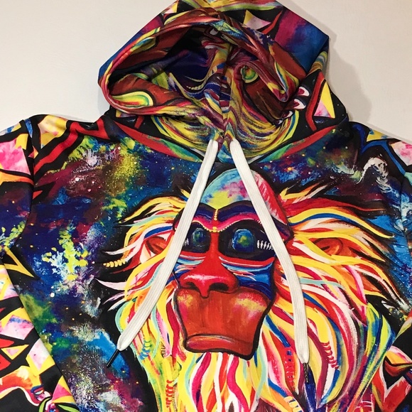 Hoodie Unisex Printed - Picture 12 of 12